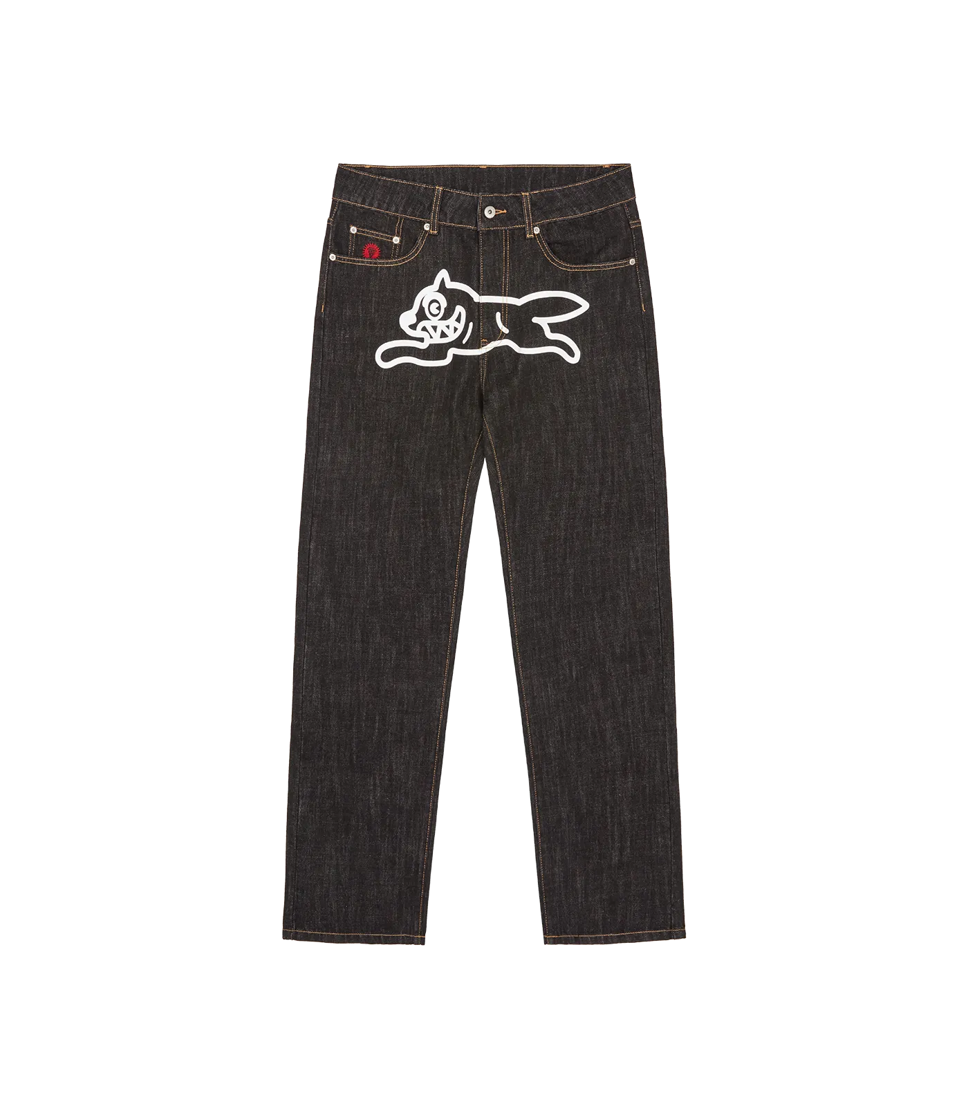 RUNNING DOG DENIM PANT - BLACK