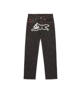 RUNNING DOG DENIM PANT - BLACK