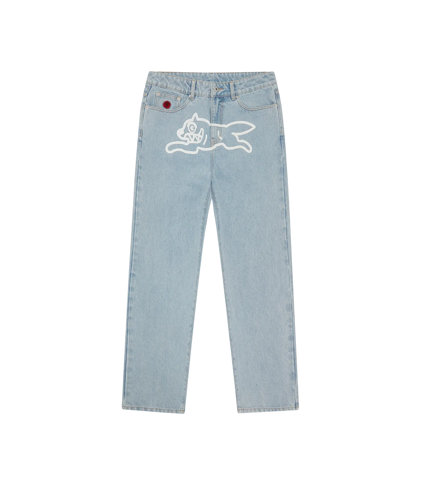 RUNNING DOG DENIM PANT - HEAVY WASH BLUE