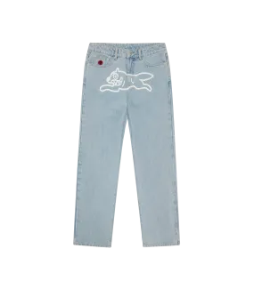 RUNNING DOG DENIM PANT - HEAVY WASH BLUE