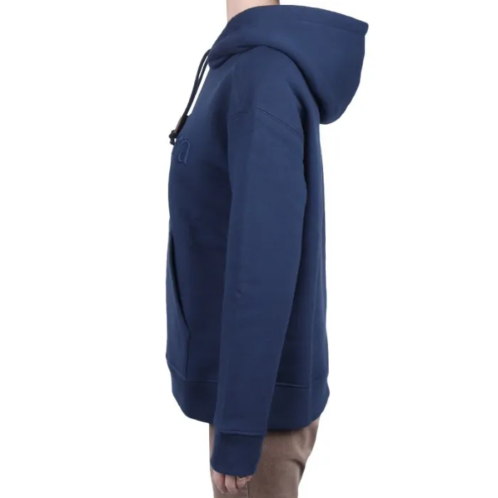 S Max Mara  |Long Sleeves Plain Cotton Logo Hoodies & Sweatshirts