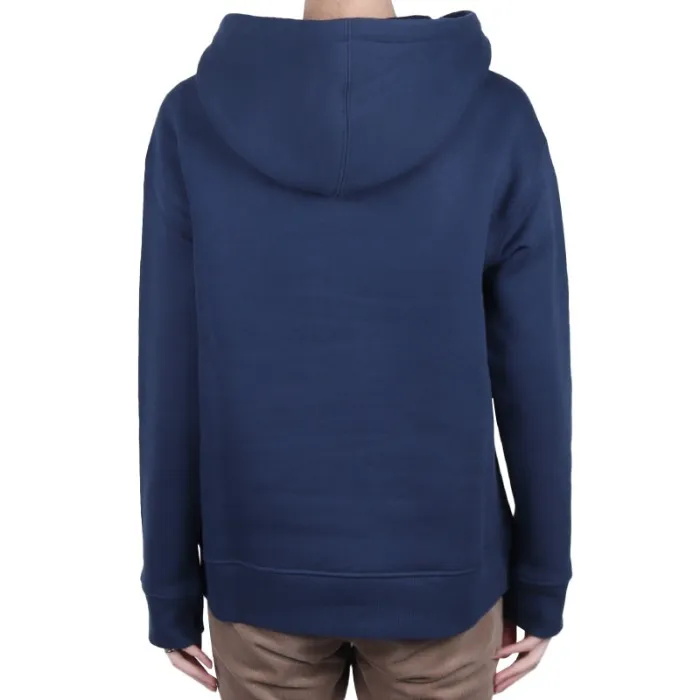 S Max Mara  |Long Sleeves Plain Cotton Logo Hoodies & Sweatshirts