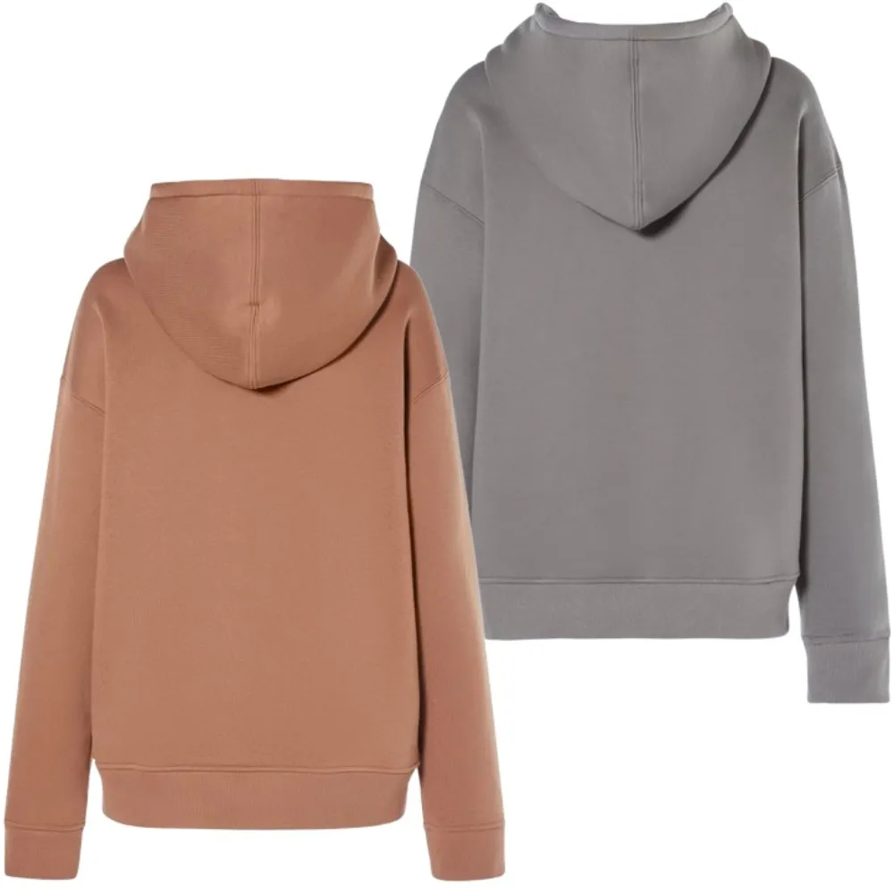 S Max Mara  |Long Sleeves Plain Cotton Oversized Logo