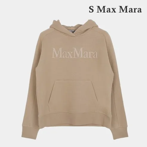 S Max Mara  |Street Style Plain Logo Hoodies & Sweatshirts