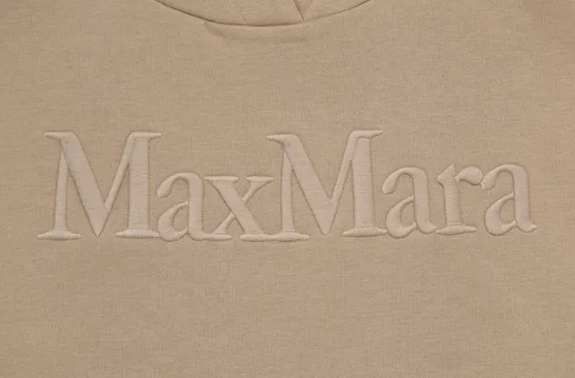 S Max Mara  |Street Style Plain Logo Hoodies & Sweatshirts