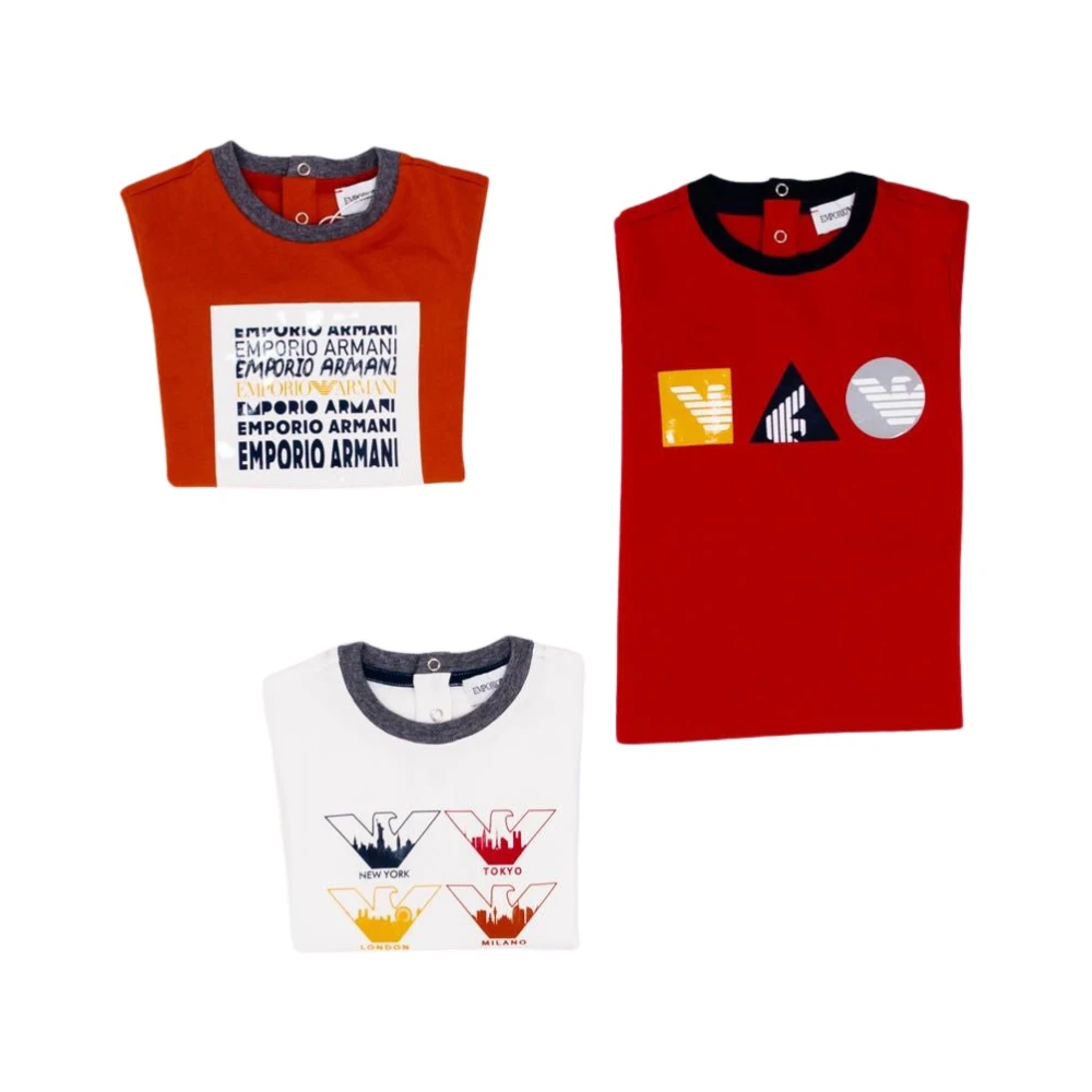 Set T-shirt Manica Corta Fantasia Stampata