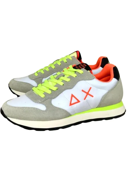 SNEAKERS BIANCHE Z33102 TOM SOLID FLUO