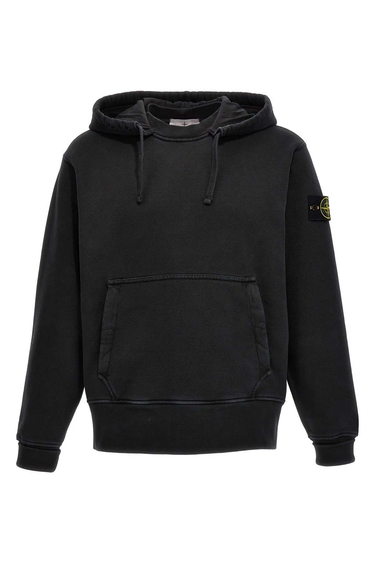 STONE ISLAND  |Street Style Long Sleeves Plain Cotton Logo Hoodies