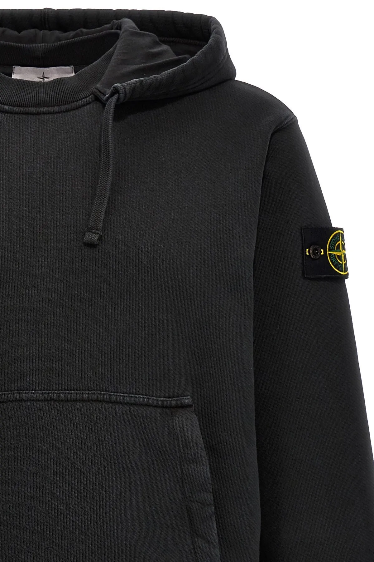 STONE ISLAND  |Street Style Long Sleeves Plain Cotton Logo Hoodies