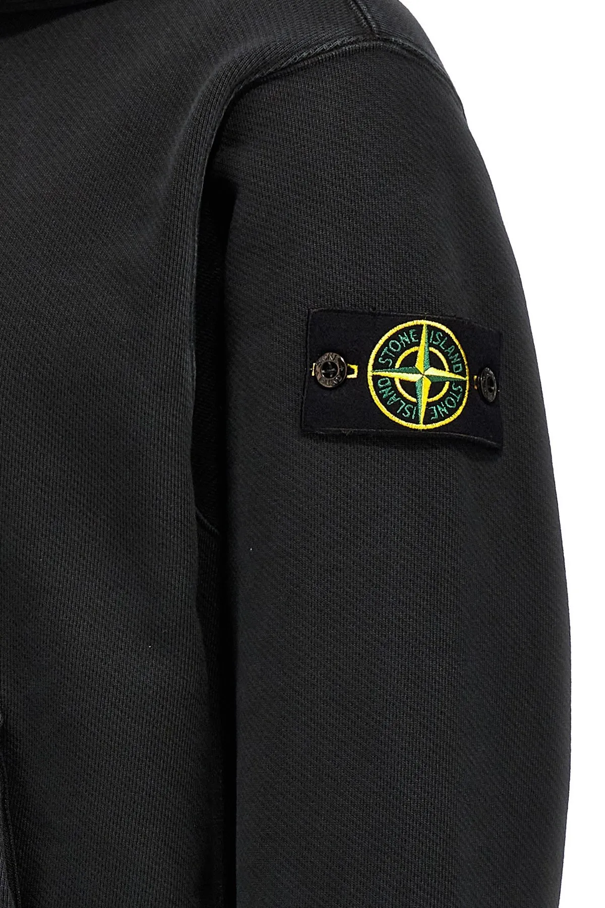 STONE ISLAND  |Street Style Long Sleeves Plain Cotton Logo Hoodies