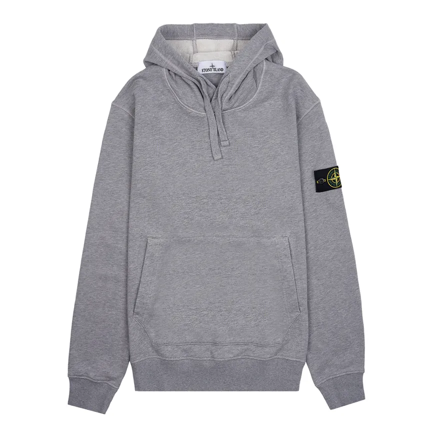 STONE ISLAND  |Unisex Street Style Long Sleeves Logo Hoodies