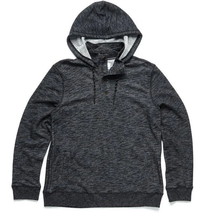 Surf Side Supply Two Tone Fleece Hooded Henley