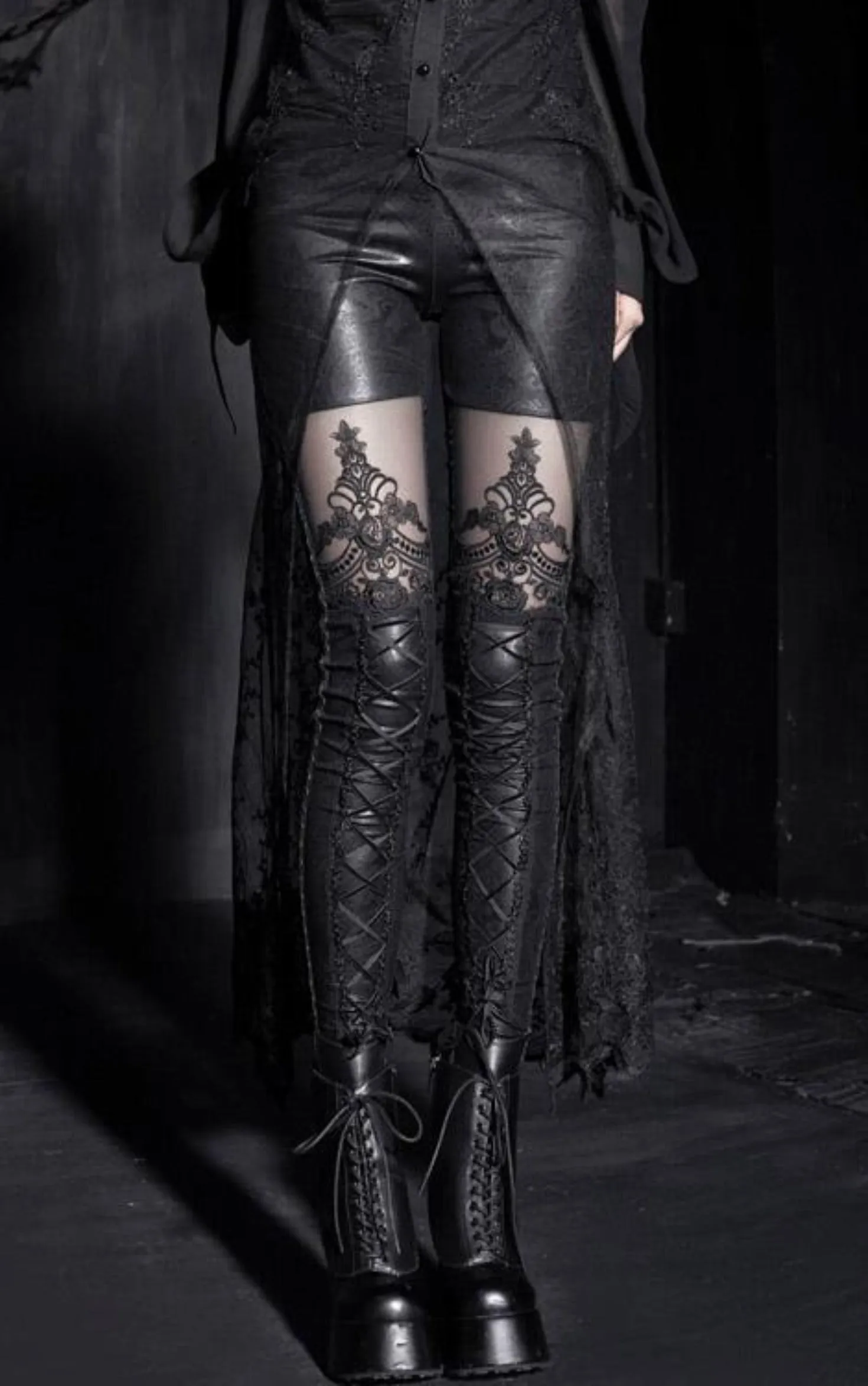 The Gothic Corset Leggings