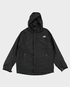 The North Face Men's Hooded Black Jacket - L