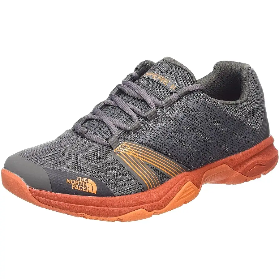 The North Face Men's Litewave Ampere ll Dark Gull Grey/Exuberance Orange