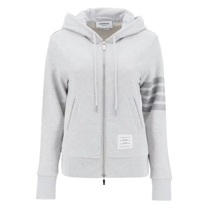 THOM BROWNE  |Unisex Long Sleeves Plain Cotton Logo Hoodies & Sweatshirts