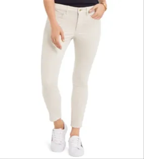 Tommy Hilfiger Women's Skinny Corduroy Pants White Size 6