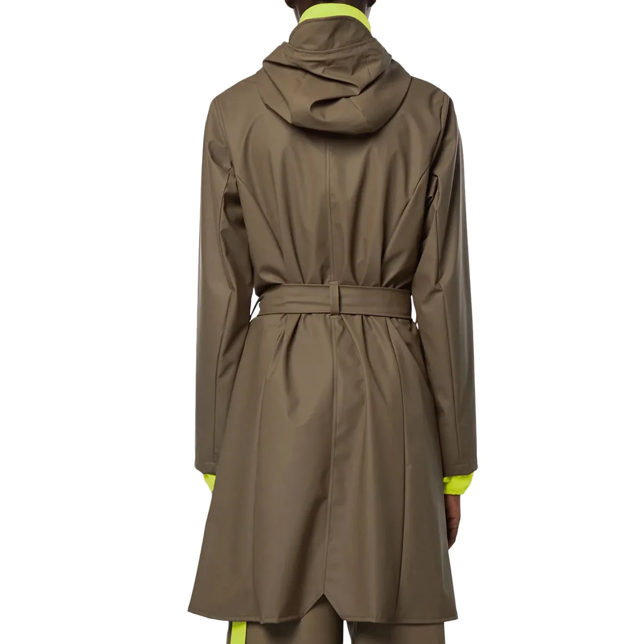 TRENCH CURVE SLIM CON CINTURA Donna Wood