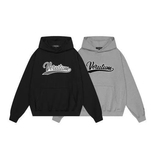 VERUTUM  |Street Style Plain Logo Hoodies & Sweatshirts