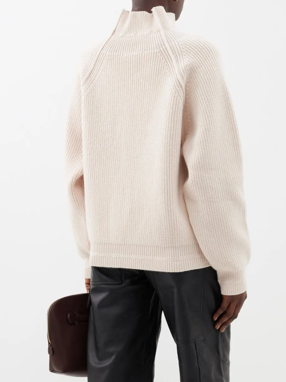 Victoria Beckham  |Casual Style Unisex Wool Street Style Long Sleeves Plain