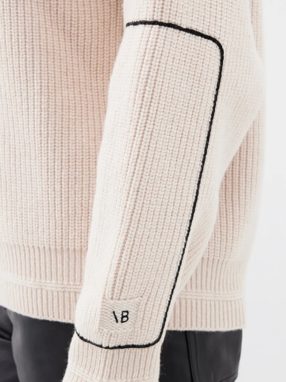 Victoria Beckham  |Casual Style Unisex Wool Street Style Long Sleeves Plain