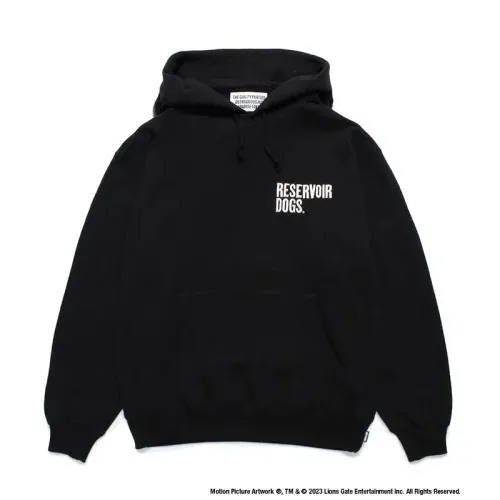 WACKO MARIA  |Street Style Long Sleeves Plain Cotton Logo Hoodies