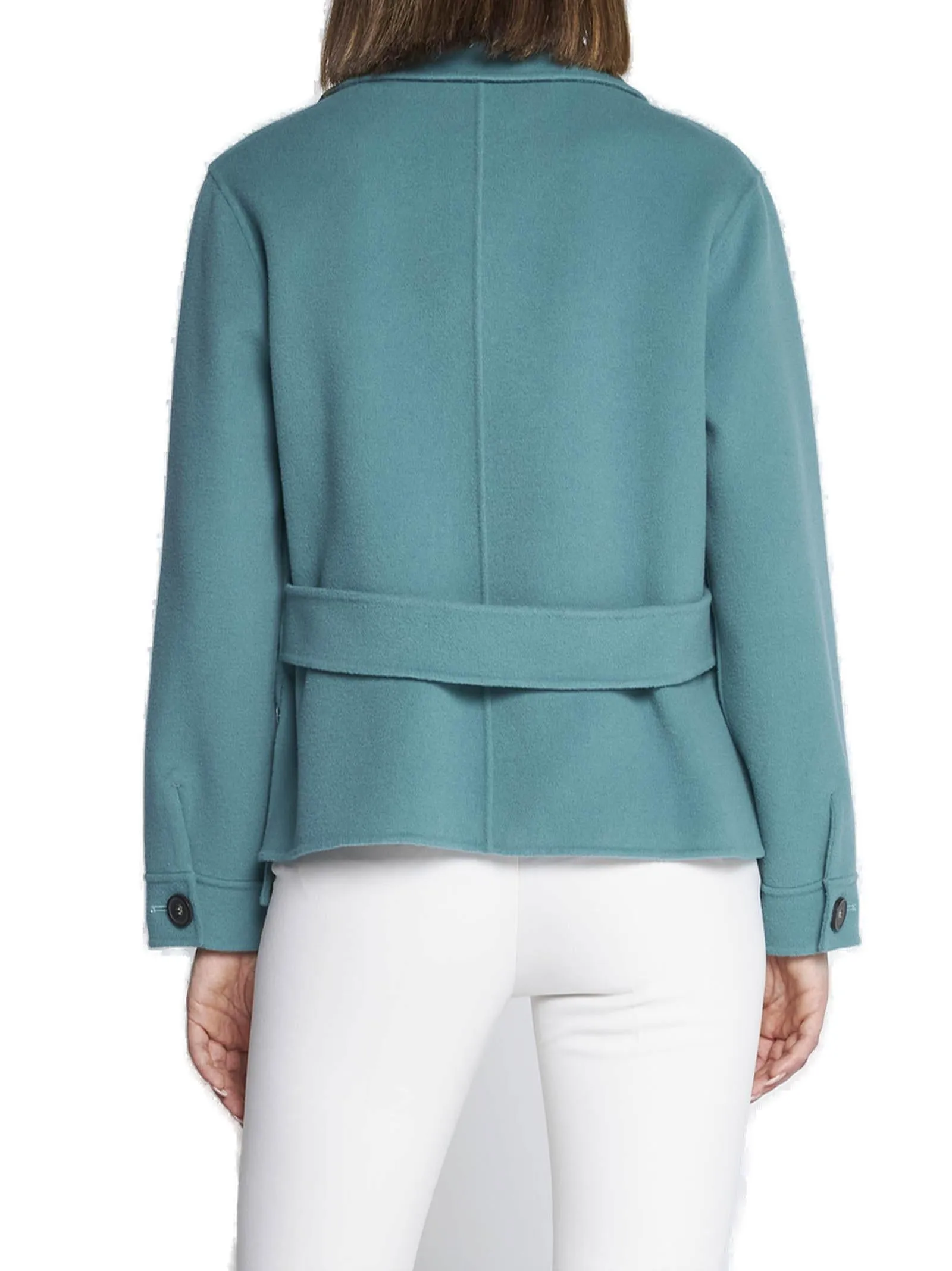 Weekend Max Mara Single-Breasted Side-Slit Jacket