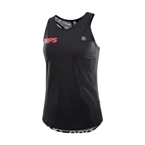 Women Running Singlet Hypermesh ELITE (Black)