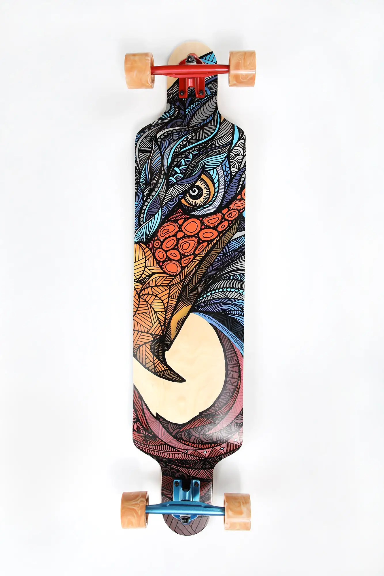 Wonderful Wood Eagle Longboard 42