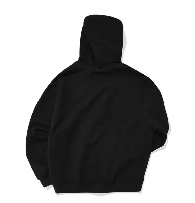 WOOALONG  |Unisex Street Style Long Sleeves Plain Logo Hoodies