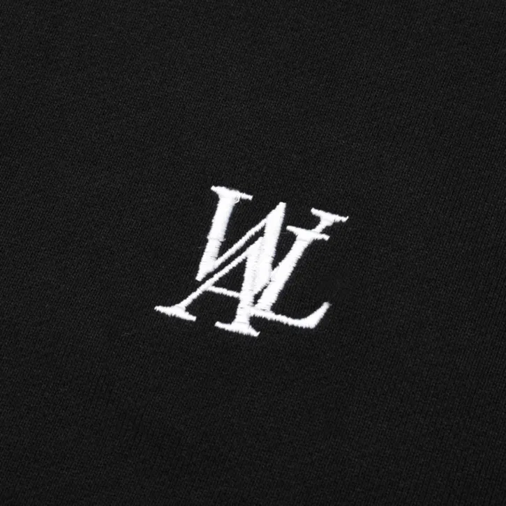 WOOALONG  |Unisex Street Style Long Sleeves Plain Logo Hoodies