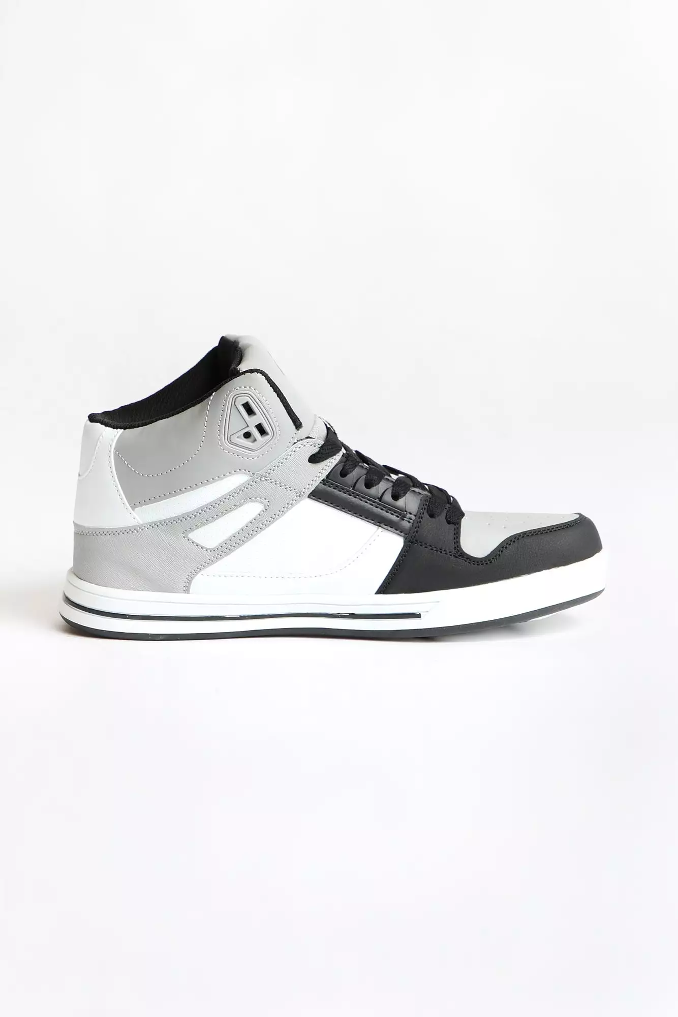 Zoo York Mens Grey and Black High Tops